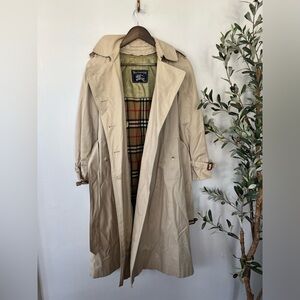 Vintage Burberry Trench-Women’s Sz 4